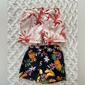 Set of 2 Old Navy Baby Swim Trunks 6-12 Months